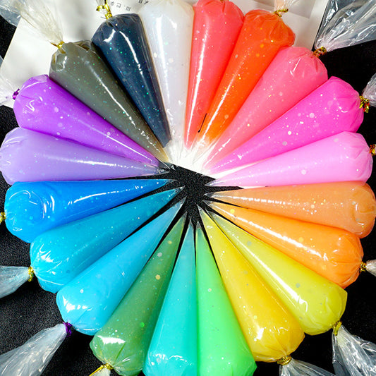 B04 Crystal flashing cream gum DIY 50g